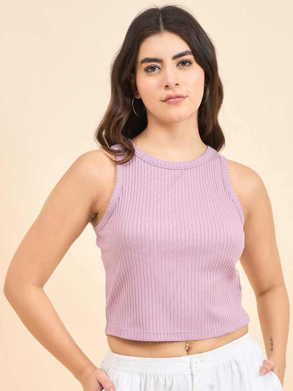 Women Lavender Odor-Free Sleeveless Tank