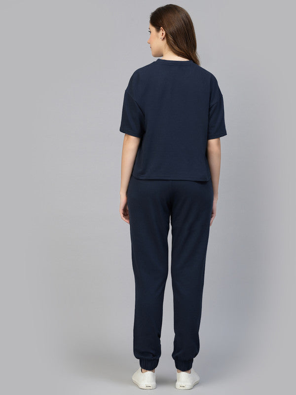 Women Drop Shoulder Relaxed fit Co-ord Set