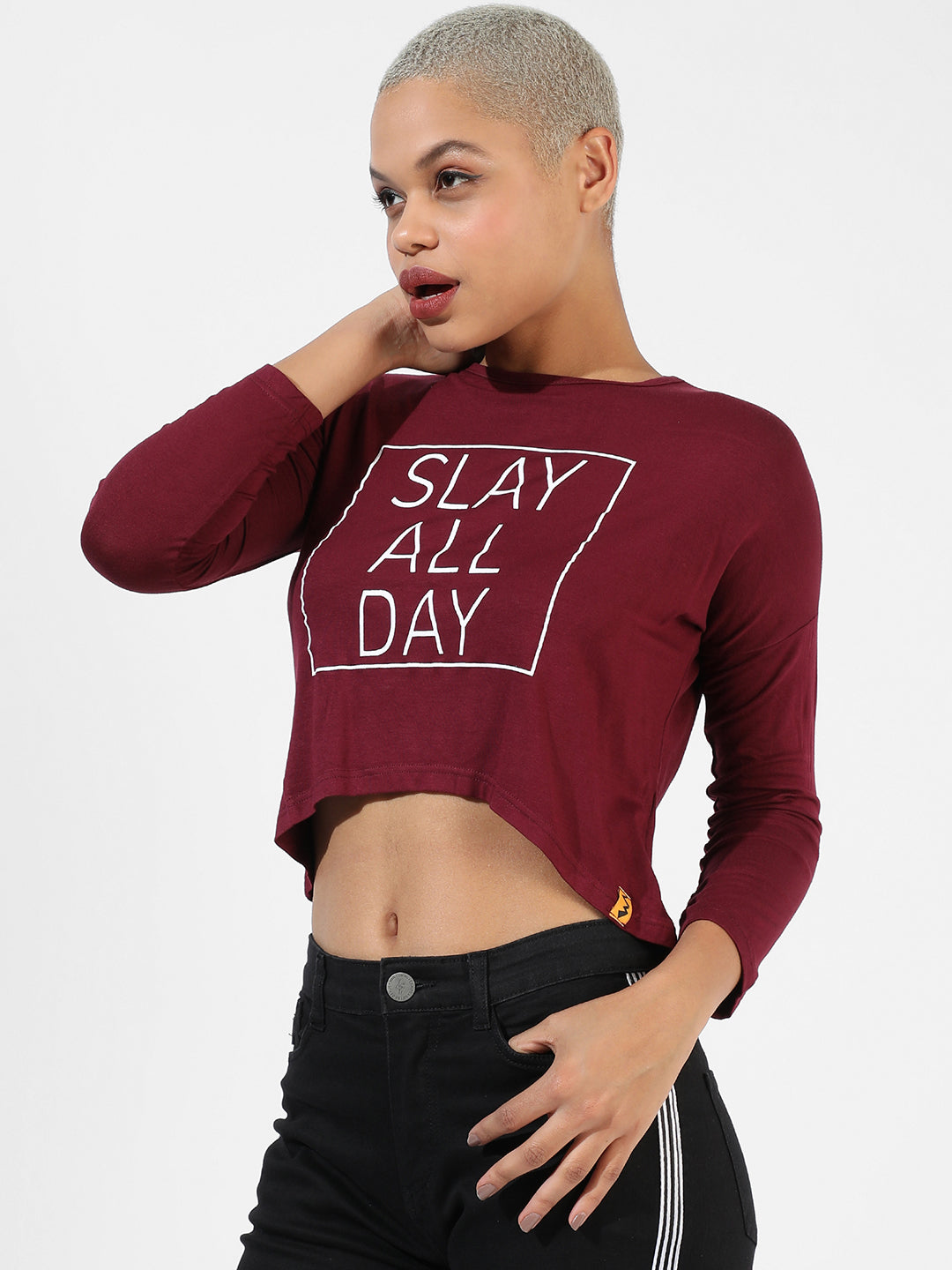 Women Red Printed Top