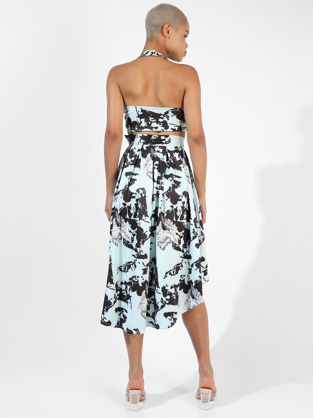 Women Multi Abstract Floral Co-Ord Set