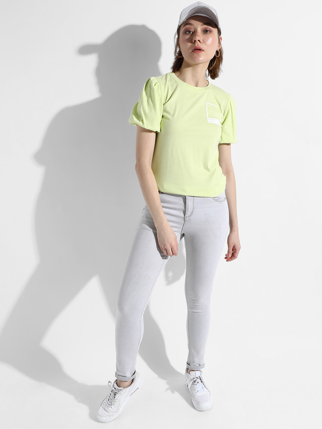 Women Yellow Pantone Top