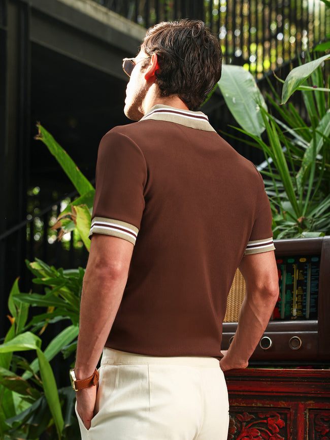 Men Brown Casual T-Shirt
