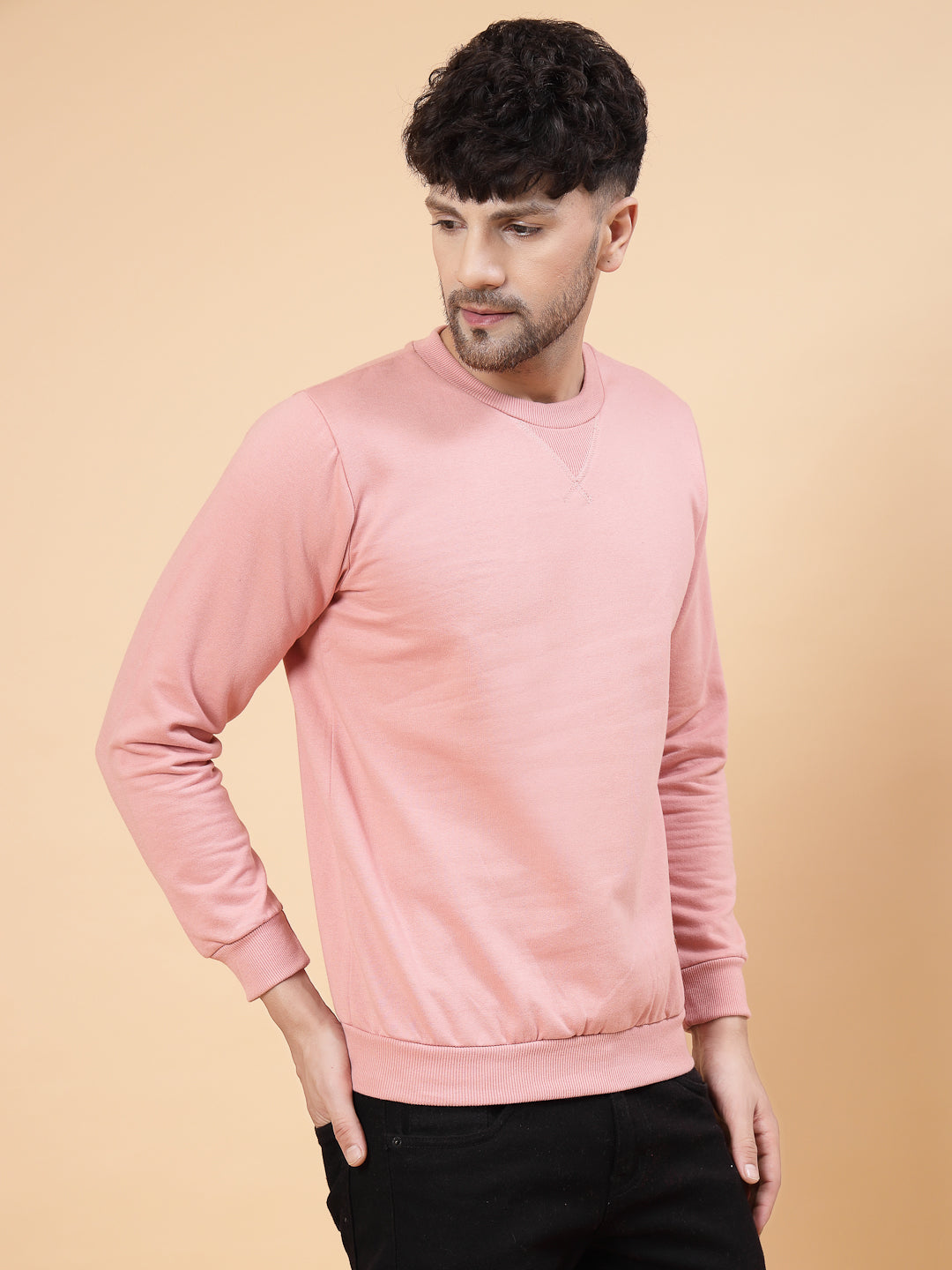 Men Beachscape Fleece Sweatshirt