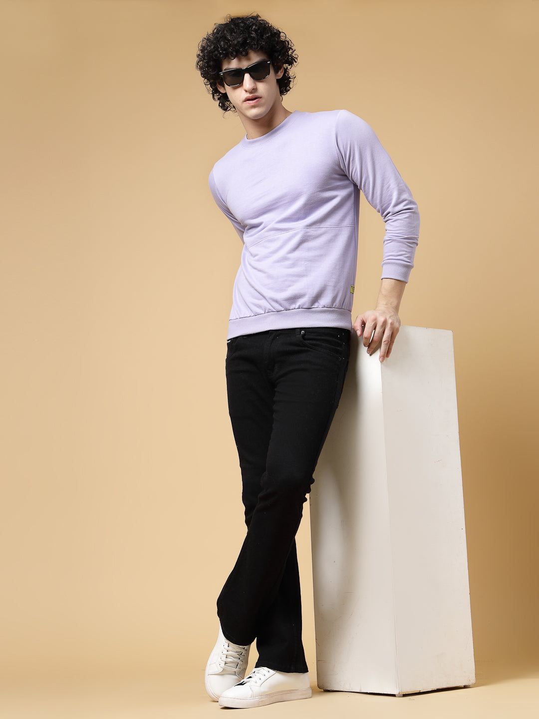 Men Basic Terry Sweatshirt