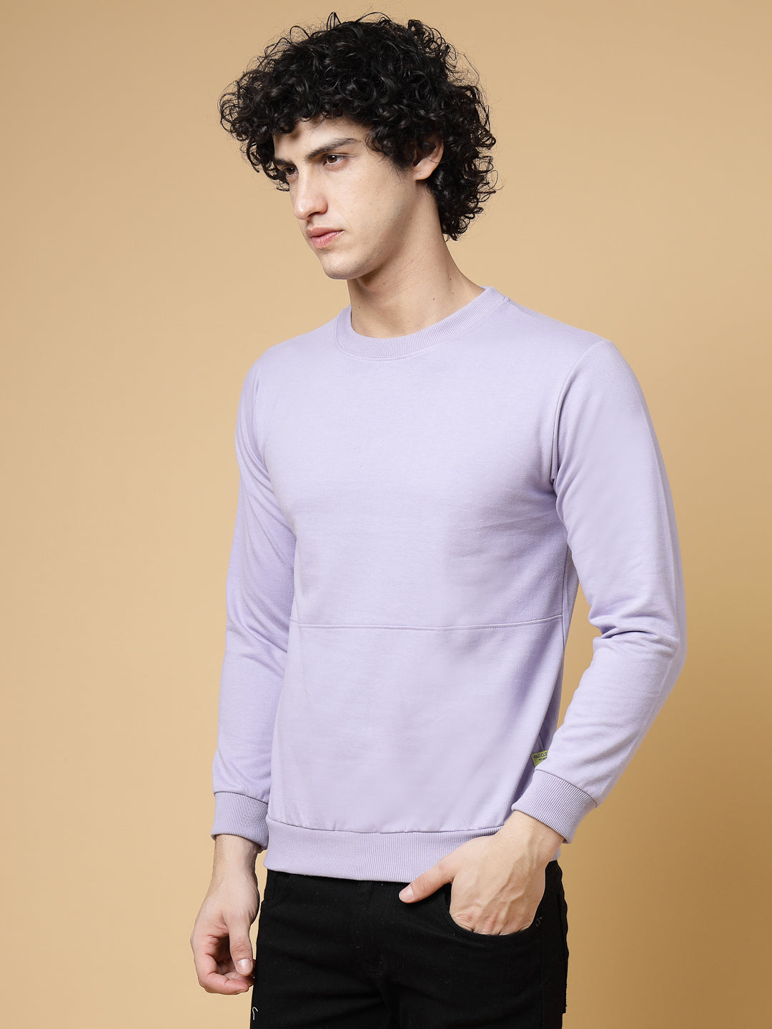 Men Basic Terry Sweatshirt
