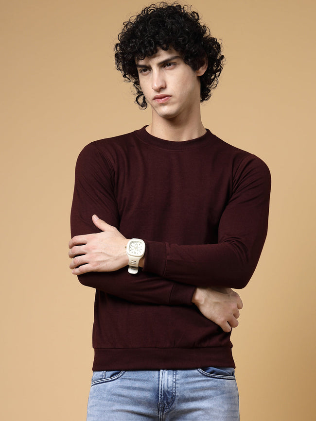 Men Basic Terry Sweatshirt