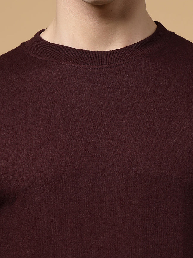 Men Basic Terry Sweatshirt