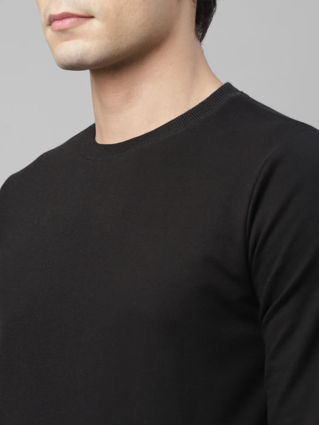 Men Terry Round Neck Sweatshirt