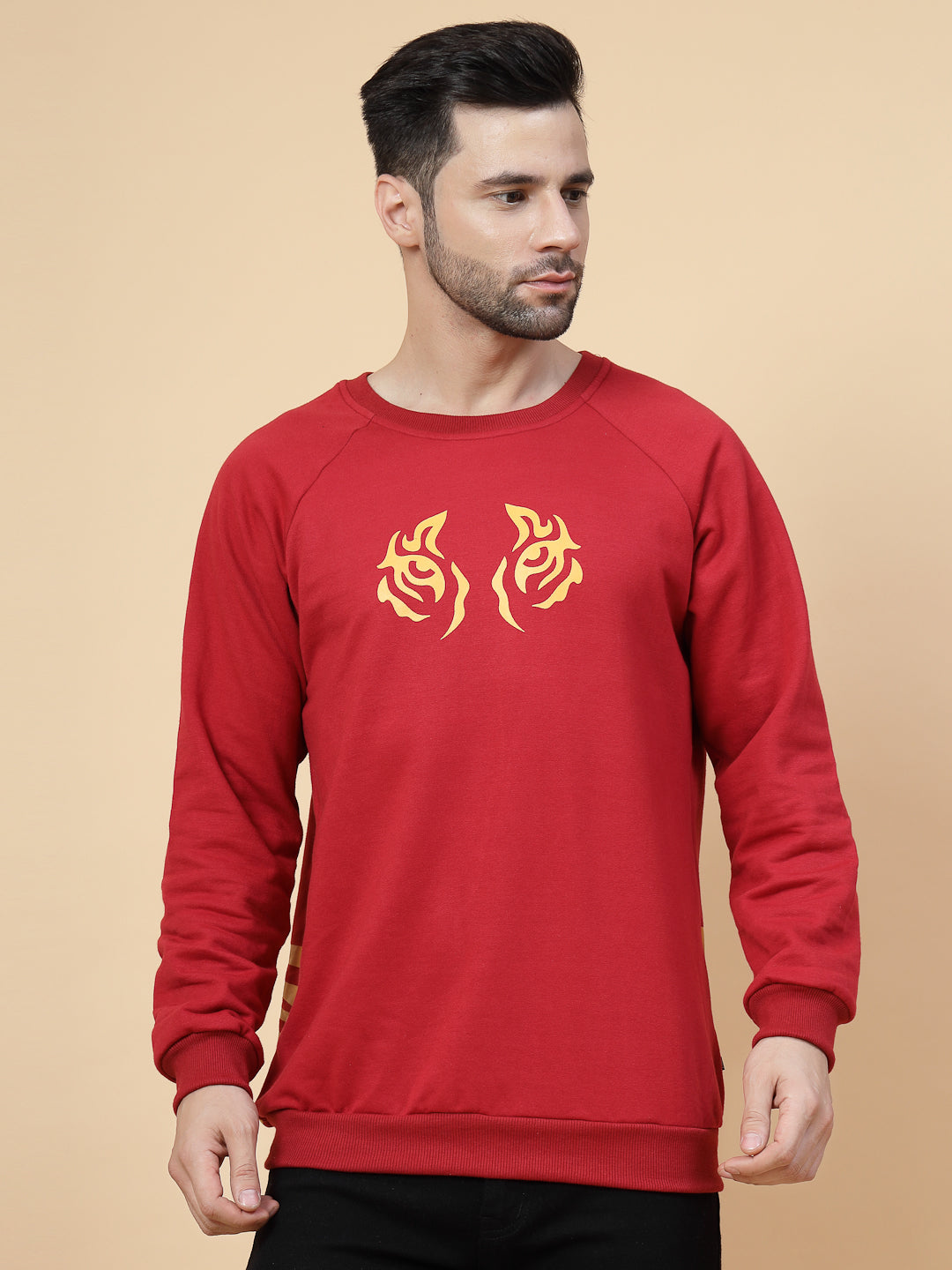 Men Fierce Oversized Fleece Sweatshirt