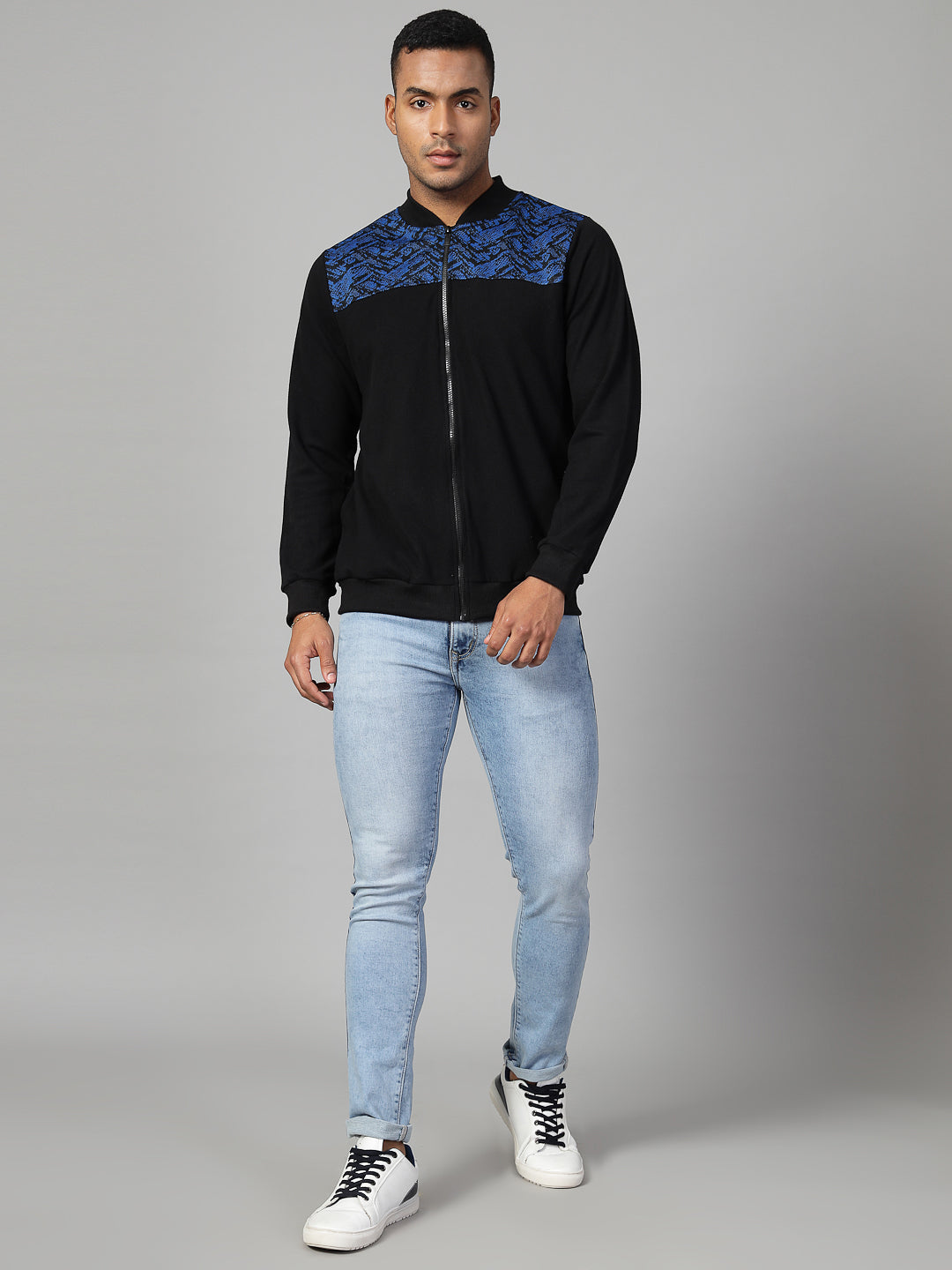Men Elegant Jacquard Jacket