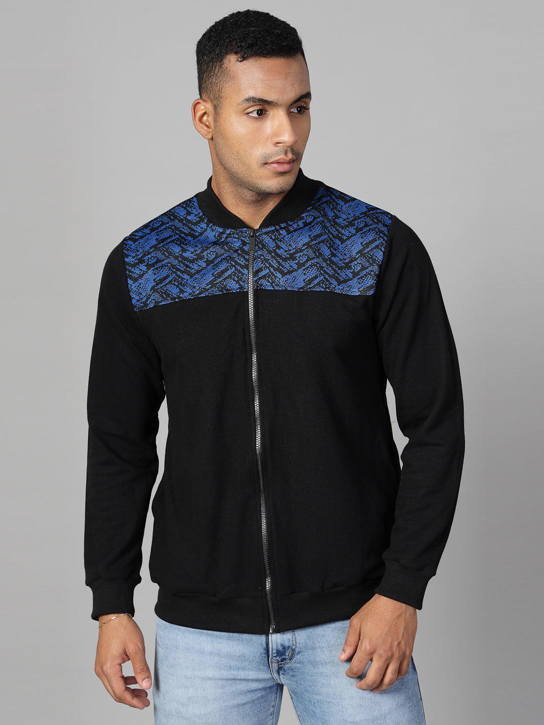 Men Elegant Jacquard Jacket