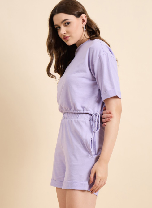 Women Odor Free Tshirt & Short Set