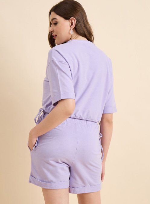 Women Odor Free Tshirt & Short Set