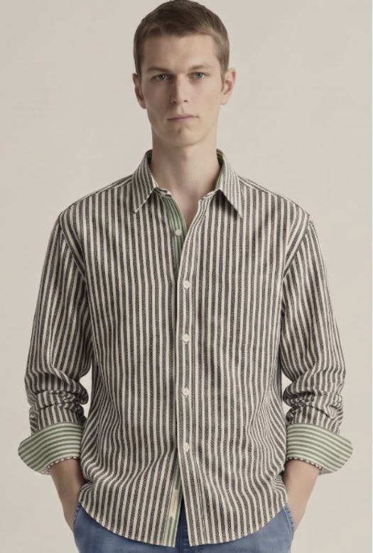 Ploughline Spread Collar Shirt