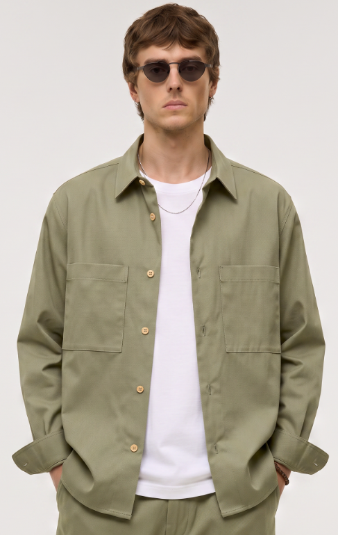 Moss Utility Overshirt