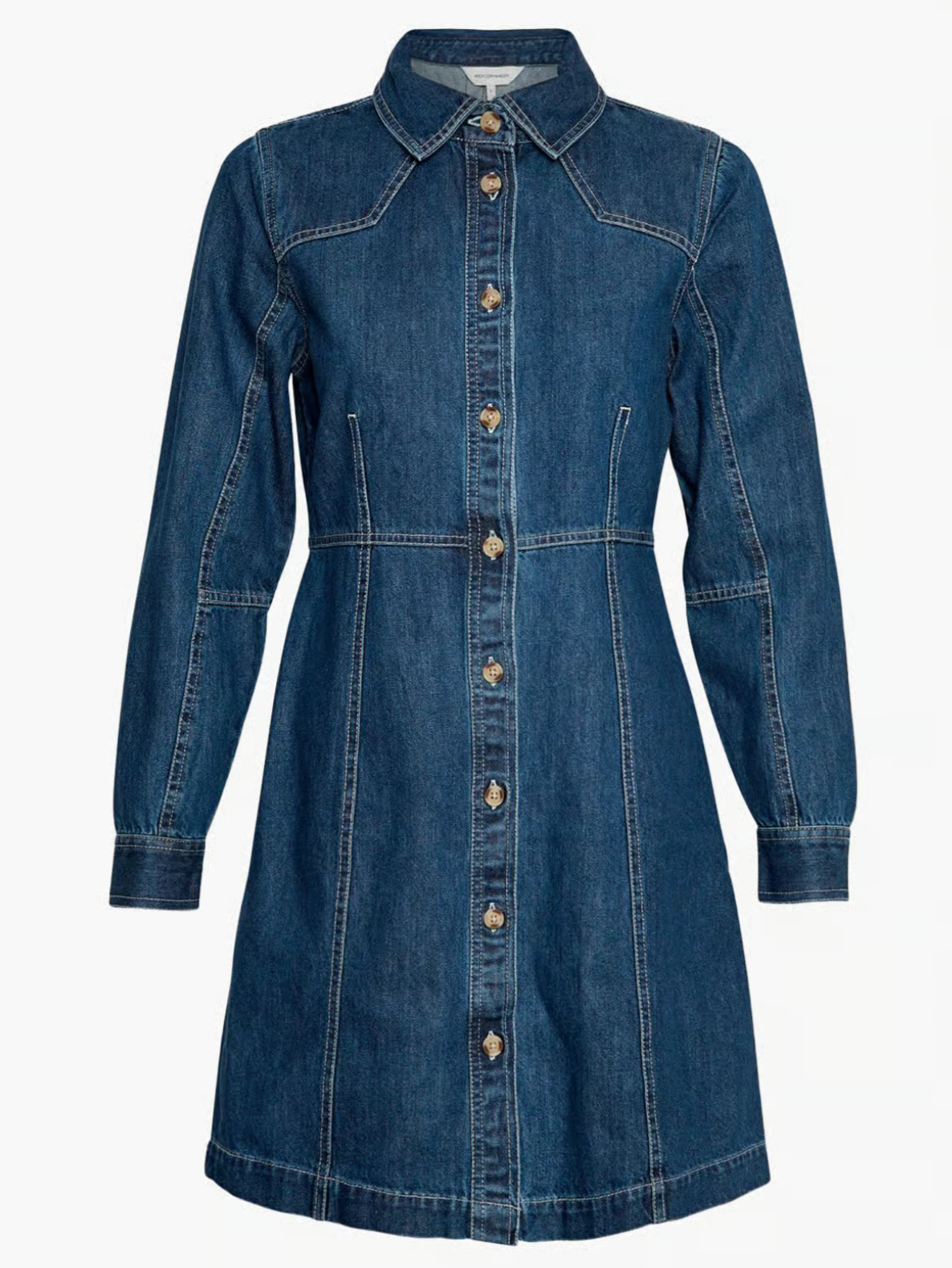 Women Full Sleeve Denim Dress