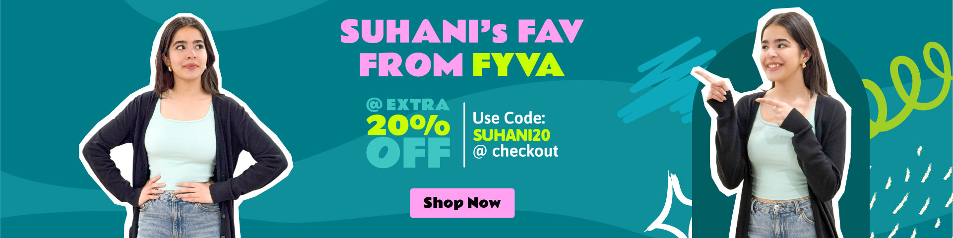 Product promotion banner