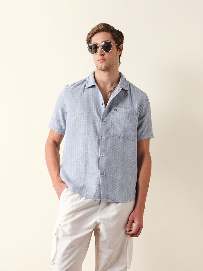 Men Shorts Sleeve Shirt
