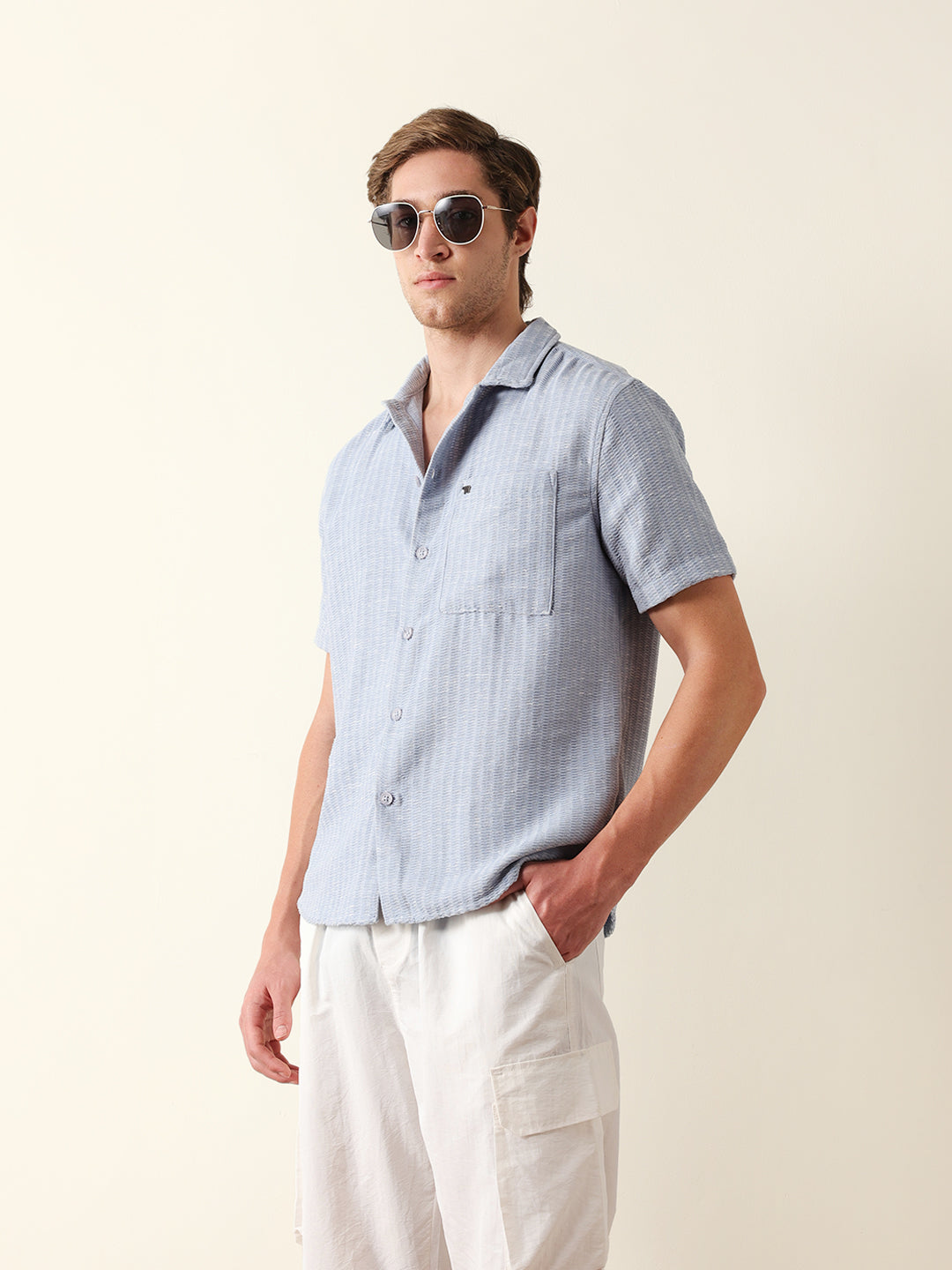 Men Shorts Sleeve Shirt