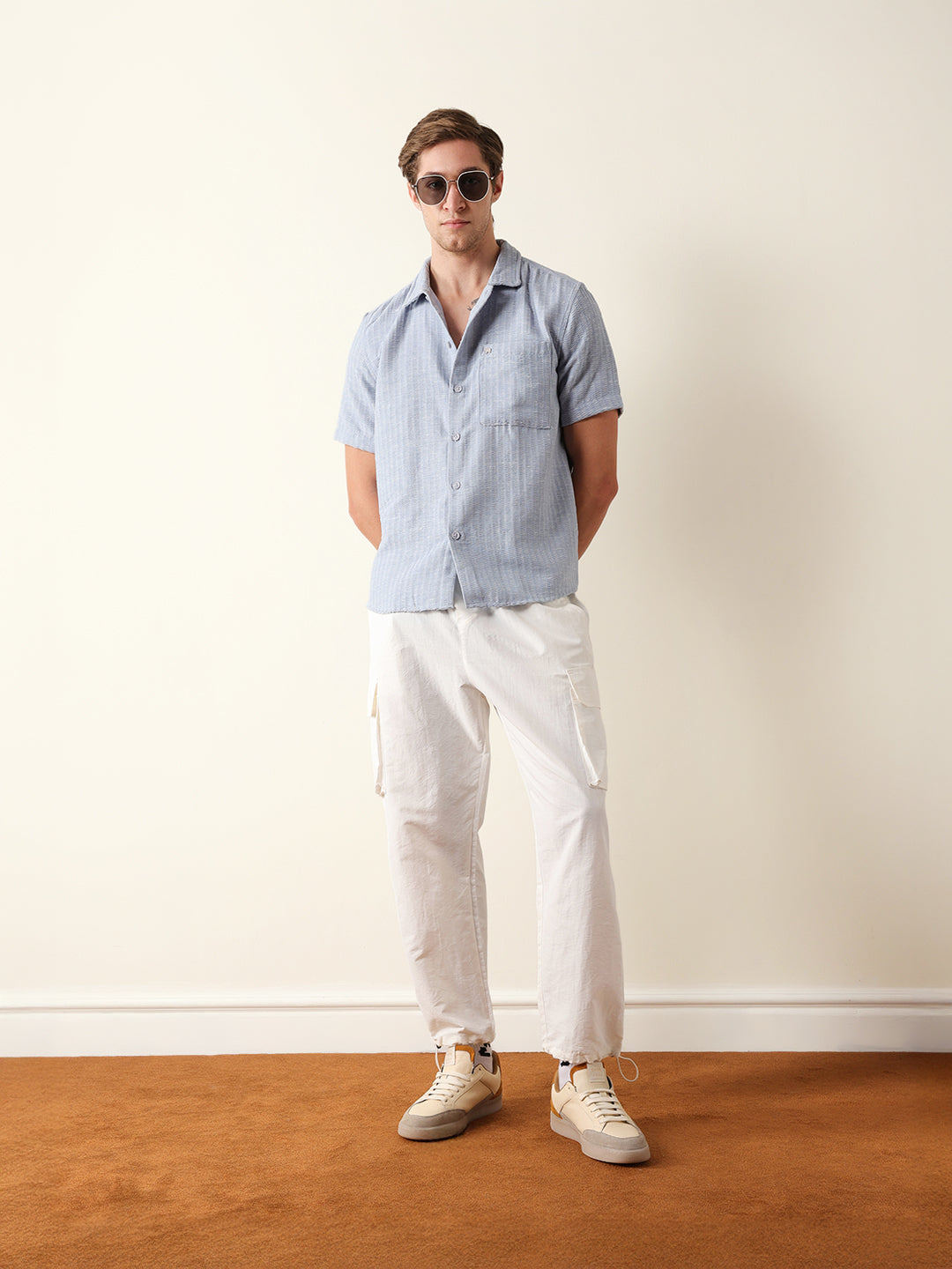 Men Shorts Sleeve Shirt