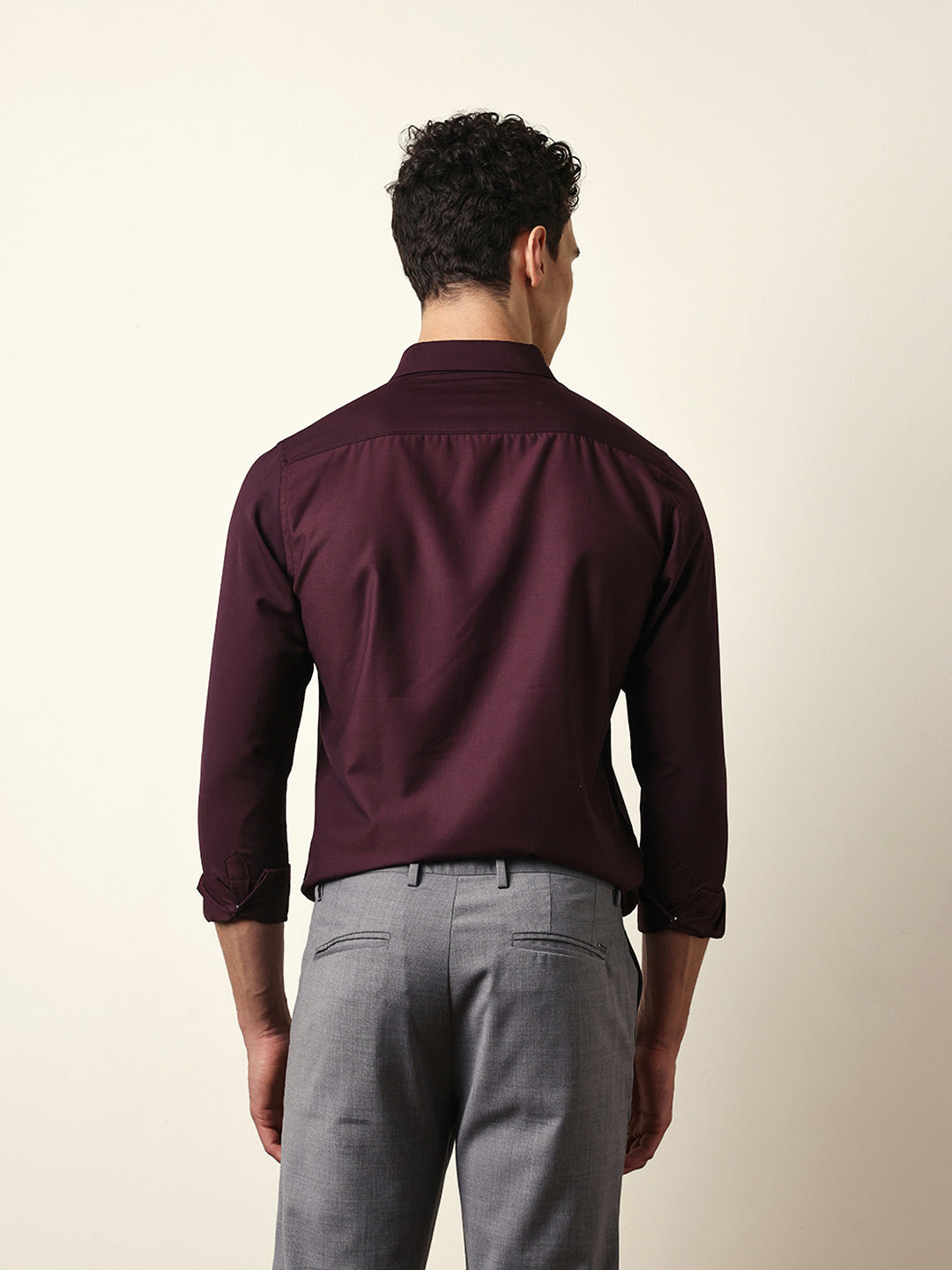 Men Modern Fit Casual Shirt