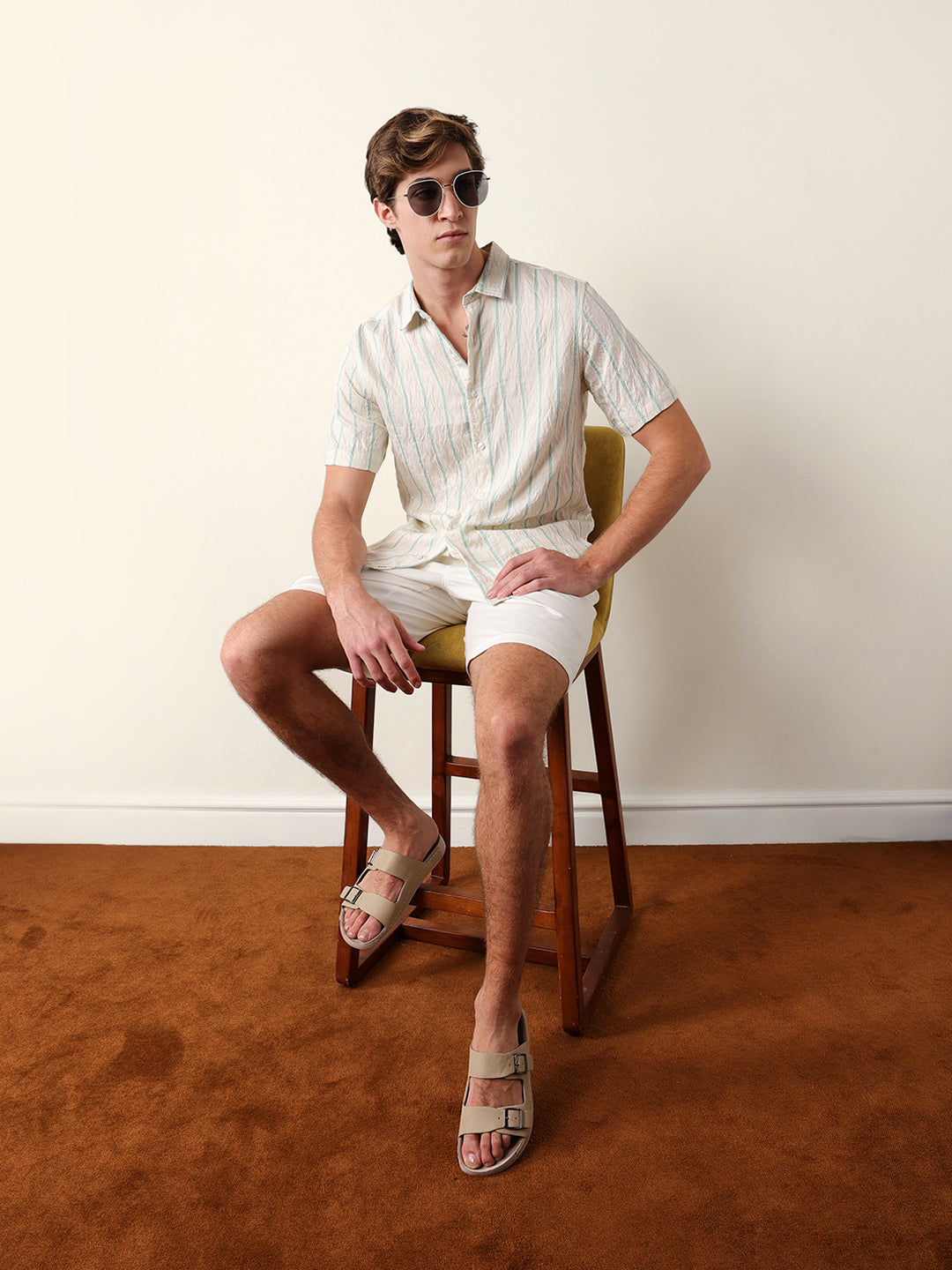 Men Shorts Sleeve Shirt
