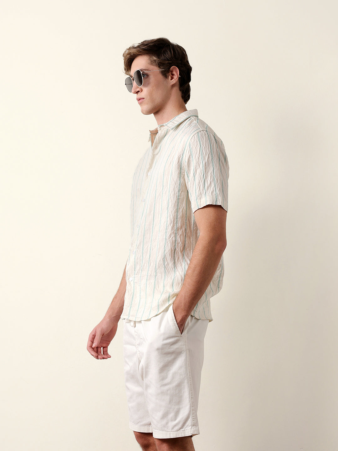 Men Shorts Sleeve Shirt