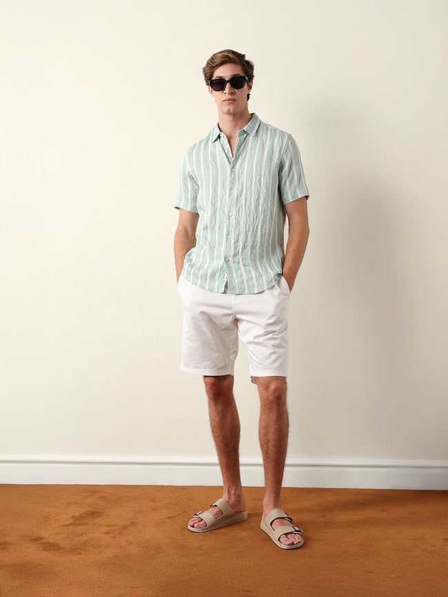 Men Shorts Sleeve Shirt