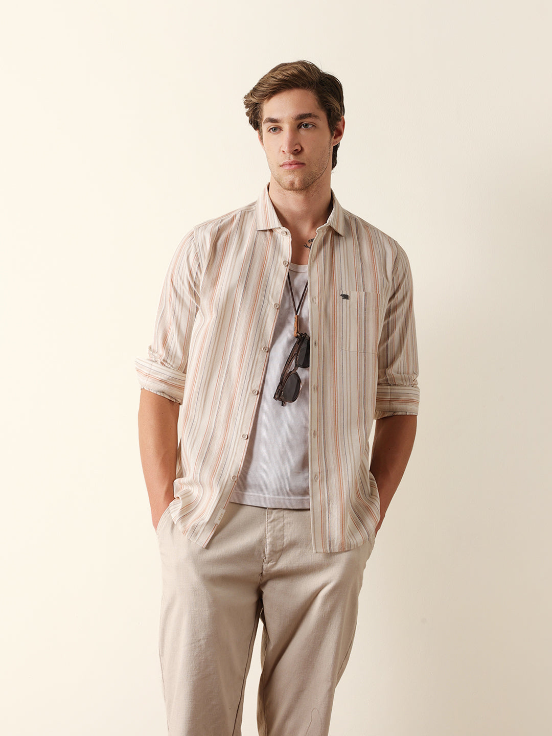 Men Long Sleeves Shirt