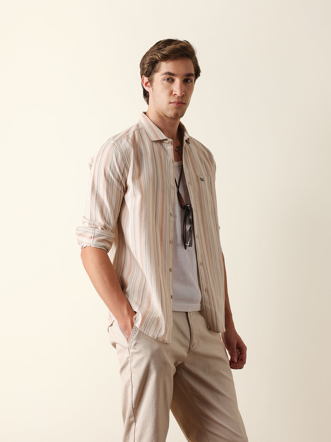 Men Long Sleeves Shirt