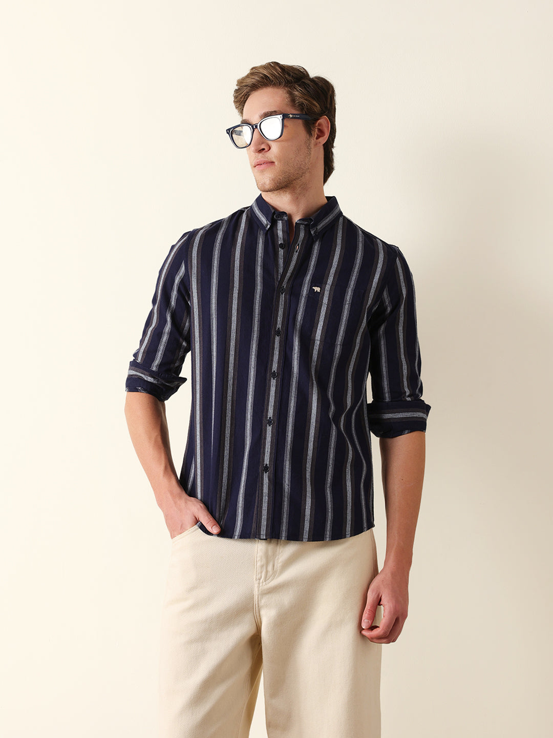 Men Long Sleeves Shirt