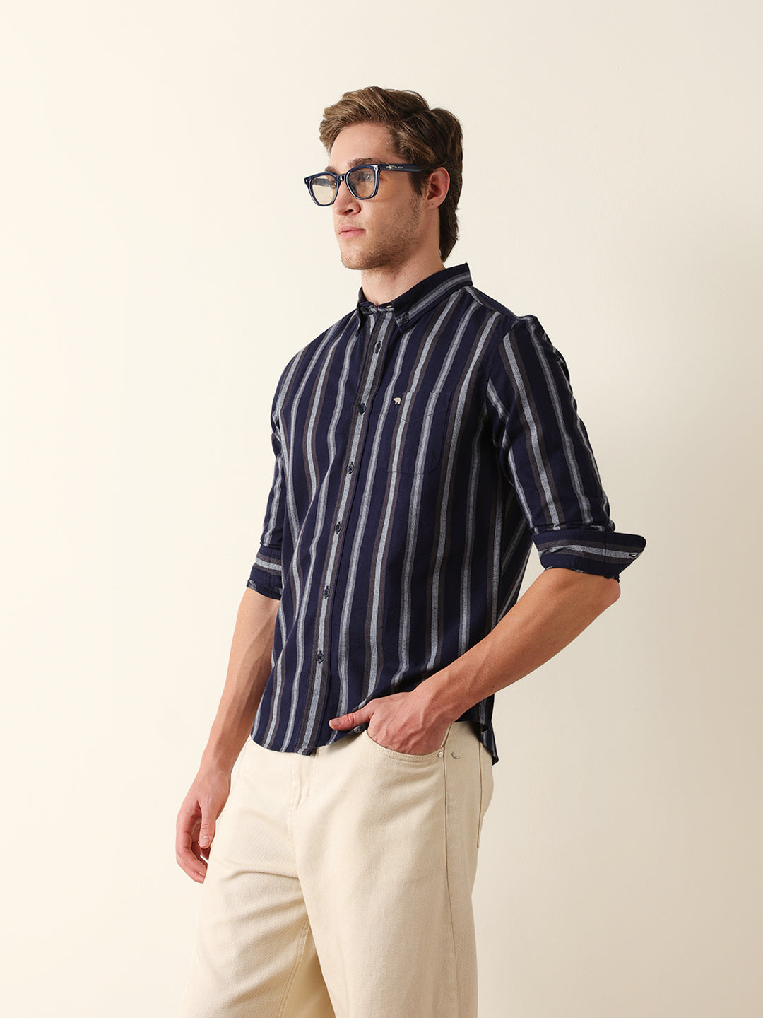 Men Long Sleeves Shirt