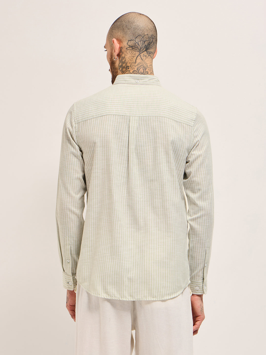 Men Green Casual Shirt