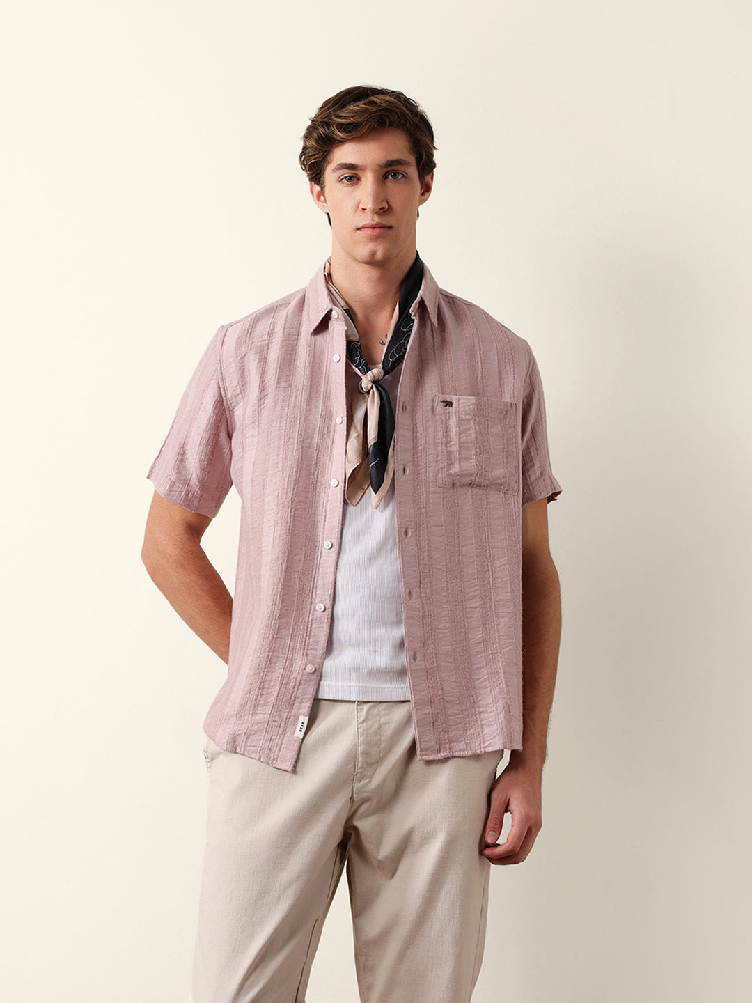 Men Shorts Sleeve Shirt
