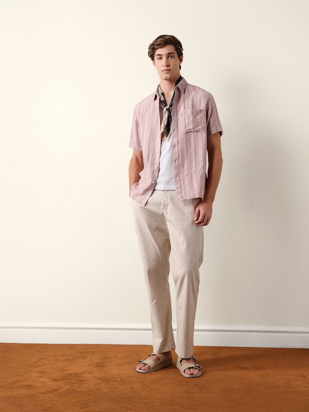 Men Shorts Sleeve Shirt
