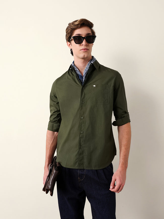Men Long Sleeves Shirt