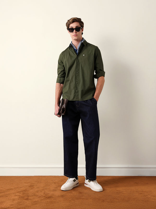 Men Long Sleeves Shirt
