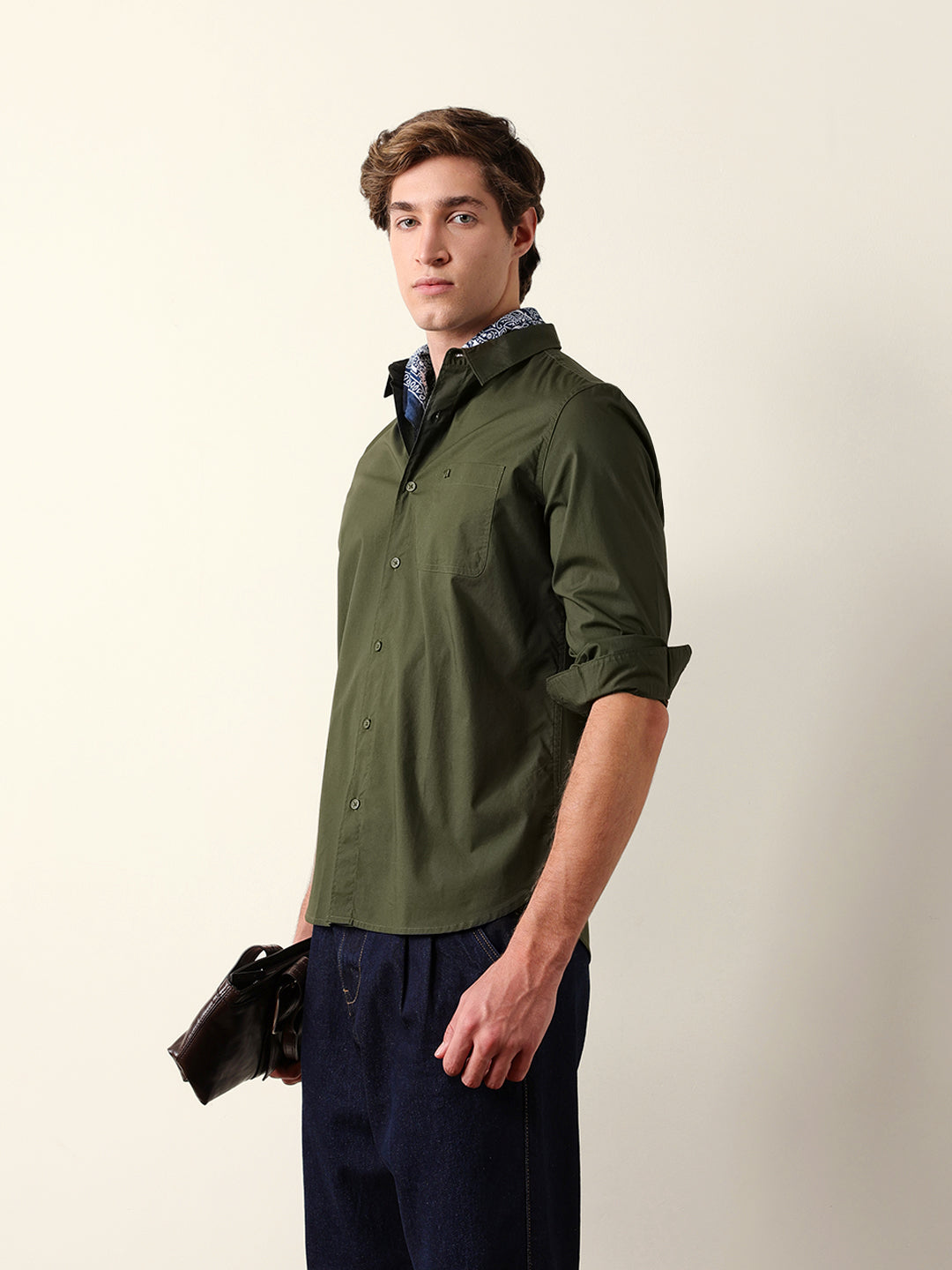 Men Long Sleeves Shirt