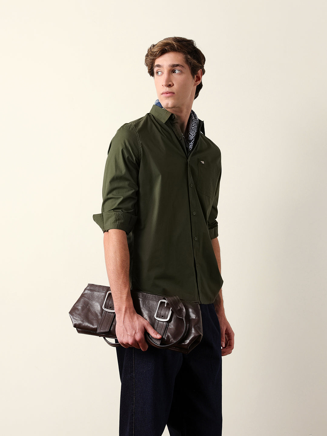 Men Long Sleeves Shirt