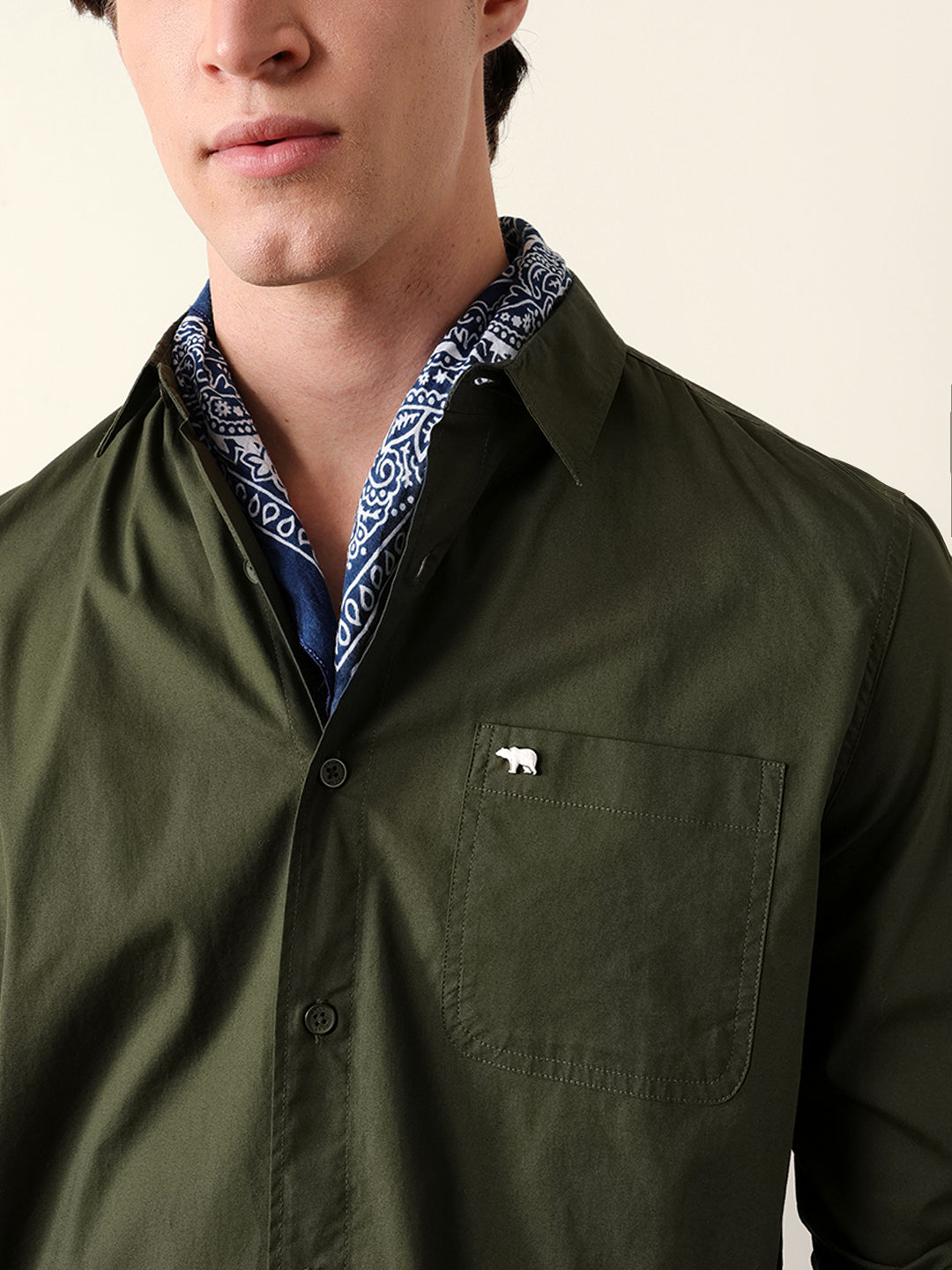 Men Long Sleeves Shirt