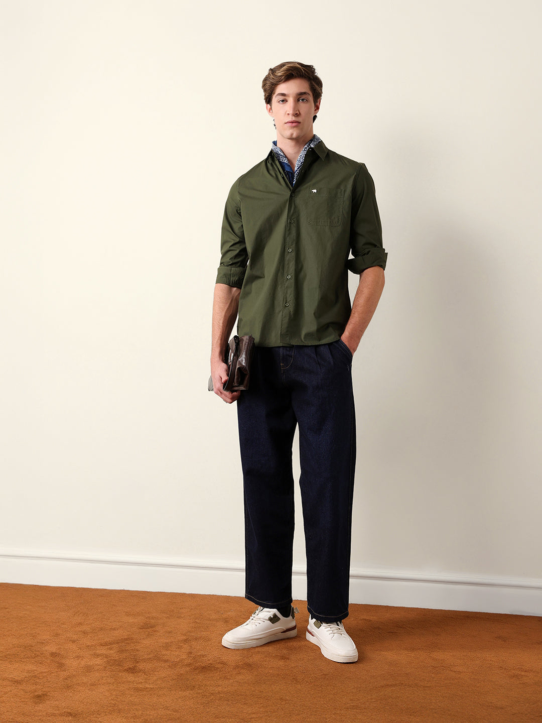 Men Long Sleeves Shirt