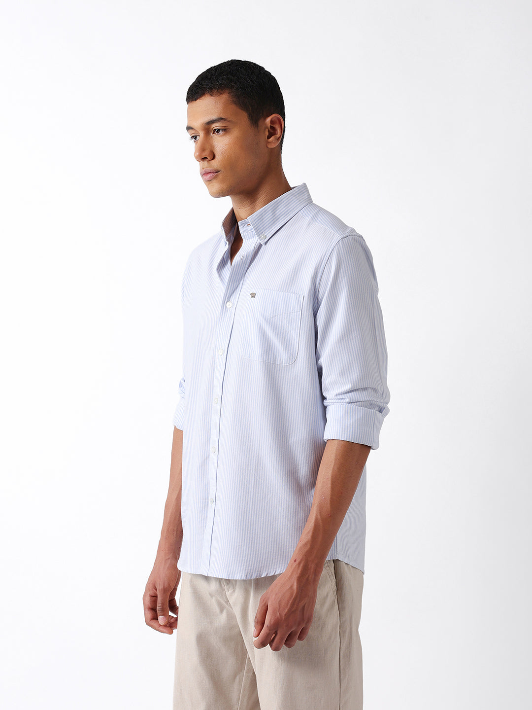 Men Blue Regular Fit Shirt