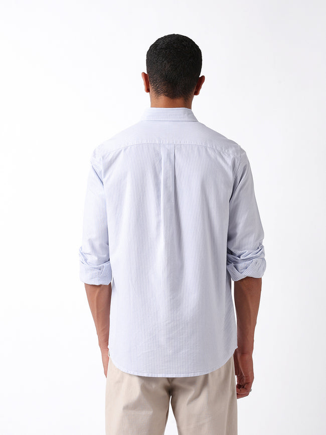 Men Blue Regular Fit Shirt