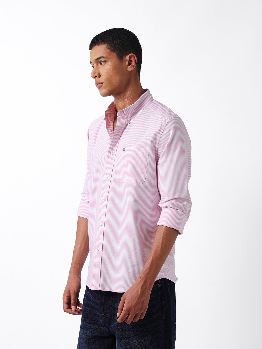 Men Pink Regular Fit Shirt