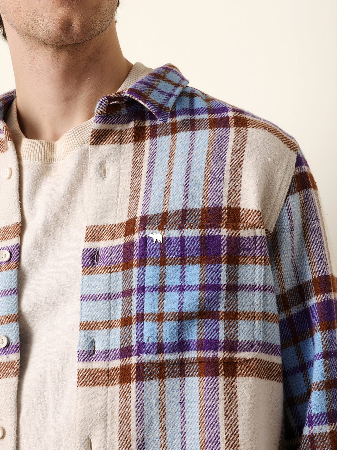 Men Checked Casual Full-Sleeve Shirt