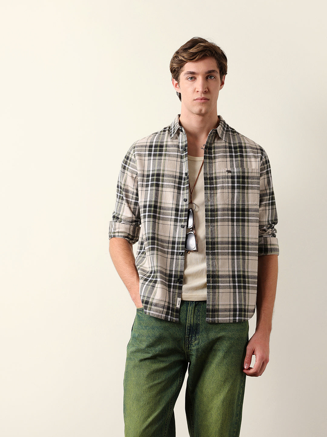 Men Long Sleeves Shirt