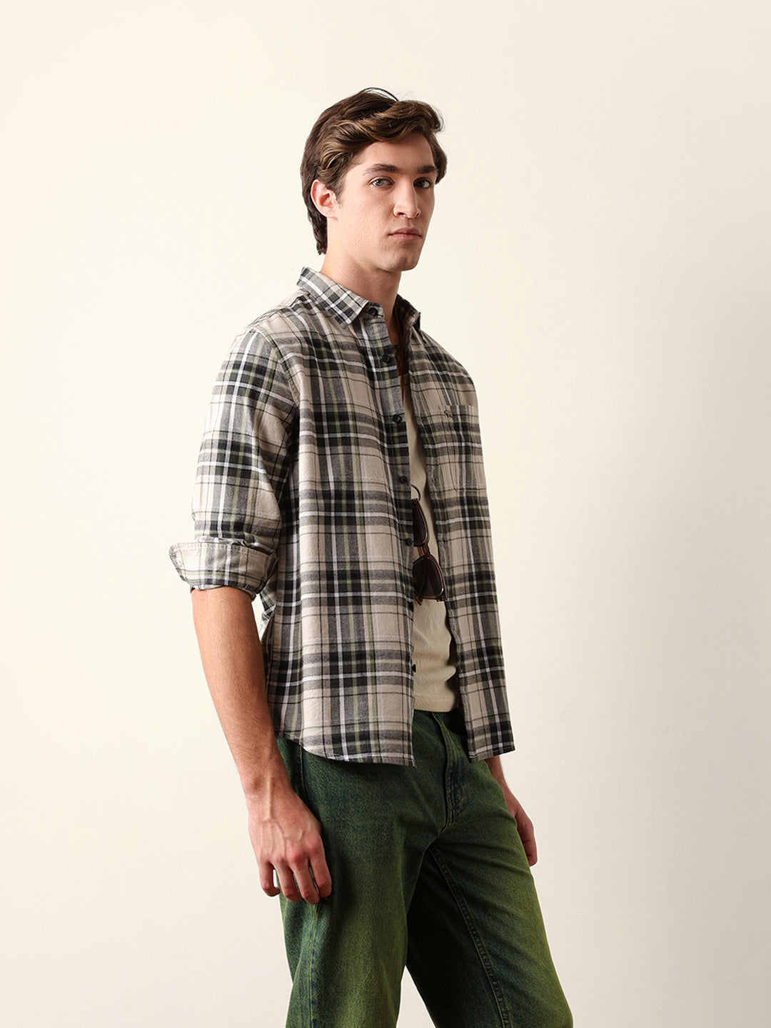 Men Long Sleeves Shirt