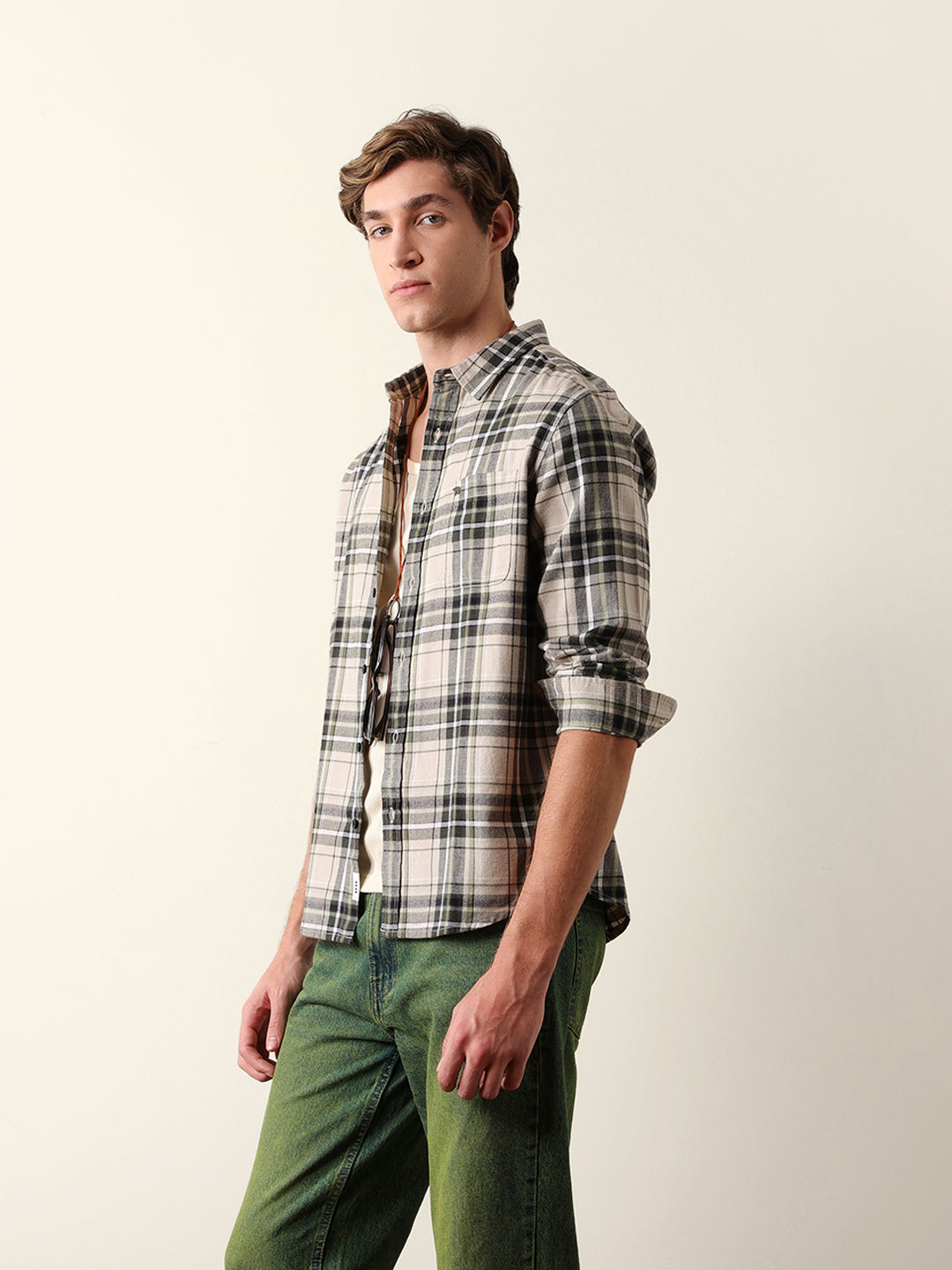 Men Long Sleeves Shirt