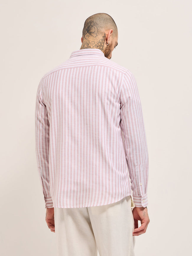 Men Pink Casual Shirt