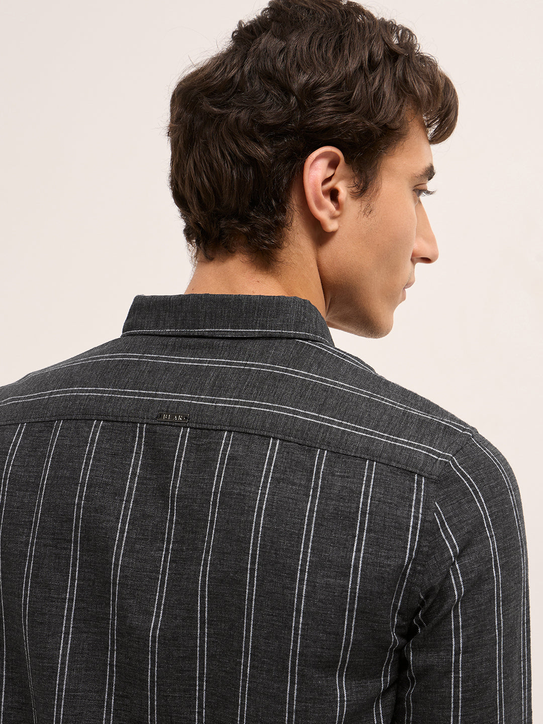 Men Woven Striped Casual Shirt